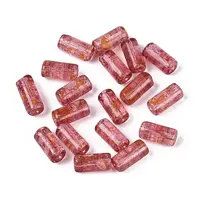 Picasso Transparent Glass Bugle Beads