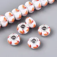 Opaque Resin European Beads