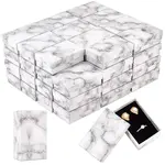 Marble Print Cardboard Paper Storage Boxes
