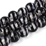 Handmade Foil Glass Beads Strands