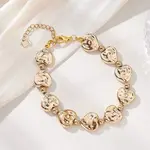 Heart CCB Plastic Beaded Bracelets