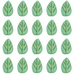 4 Strands Synthetical Turquoise Beads Strands