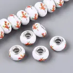 Opaque Resin European Beads