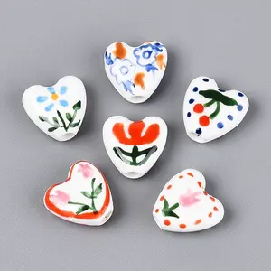 Handmade Porcelain Ceramic Beads