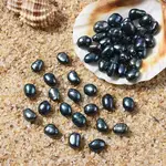 10Pcs Dyed Natural Cultured Freshwater Pearl Beads