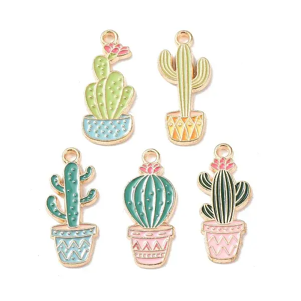 Alloy Enamel Pendants