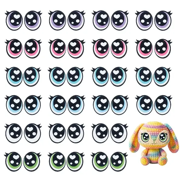 2 Sets Felt Craft Doll Eye