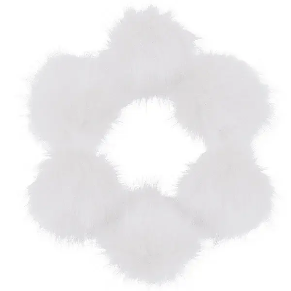 Faux Fox Fur Soft Pompom Ball