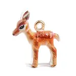 Animal Alloy Enamel Pendants