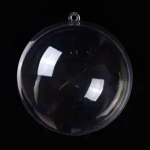 Openable Transparent Plastic Pendants