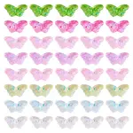 120Pcs 8 Colors Transparency Electroplate Glass Beads