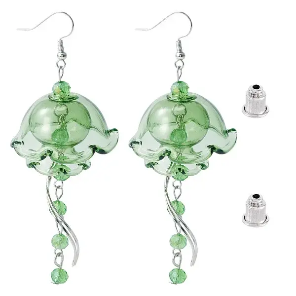 Brass Dangle Earring