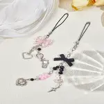 2Pcs 2 Styles Brass Mobile Straps