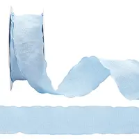 10 Yards Polyester Ruffled Ribbon for Sewing Decoration