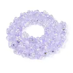 Handmade Foil Lampwork Beads Strands