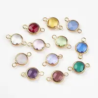 Brass Glass Links connectors