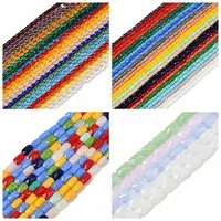 Mixed Styles Glass Beads Strands