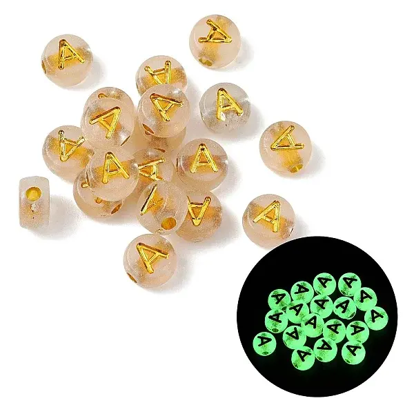 Luminous Transparent Acrylic Beads