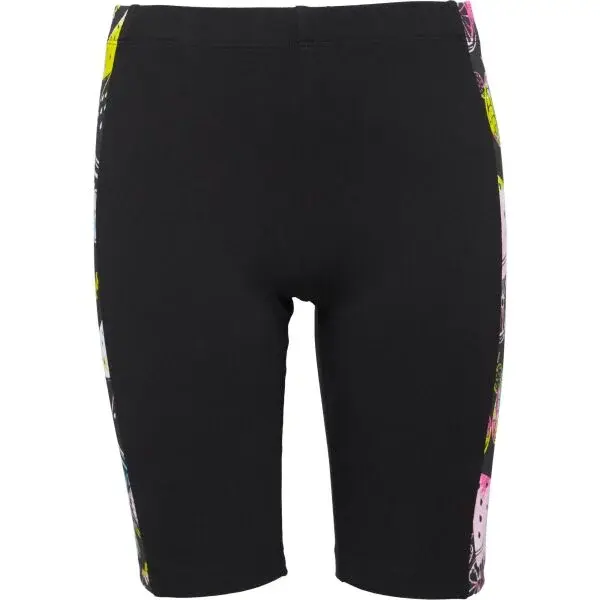 Lewro CHEVA Krátke dievčenské legíny, čierna, veľkosť 140-146