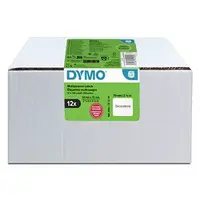 Dymo 2234185, 70mm x 54mm, na diskety, bílé, originální papírové štítky, 12 x 320 ks