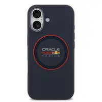 Zadní kryt Red Bull Silicone Red Ring MagSafe pro Apple iPhone 17, navy