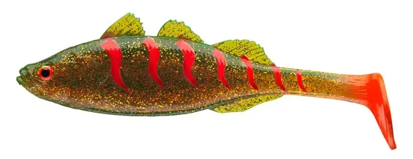 Daiwa gumová nástraha prorex live perch motor oil tiger - 11,5 cm 16 g