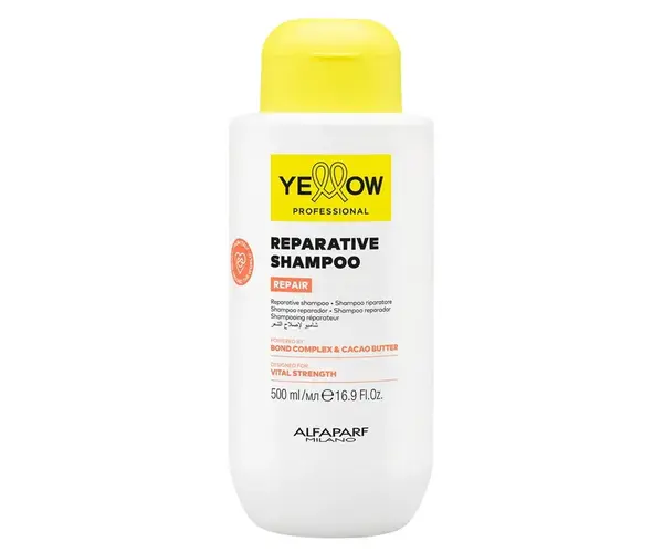 Regenerační šampon pro poškozené vlasy Yellow Professional Repair Reparative Shampoo - 500 ml + dárek zdarma