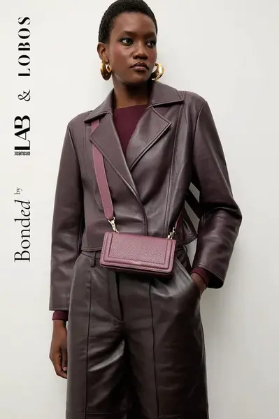 Kožená kabelka Bonded by Answear.LAB & LOBOS