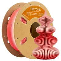 ERYONE High Speed Matte Gradient PLA Filament 1kg - Red & White