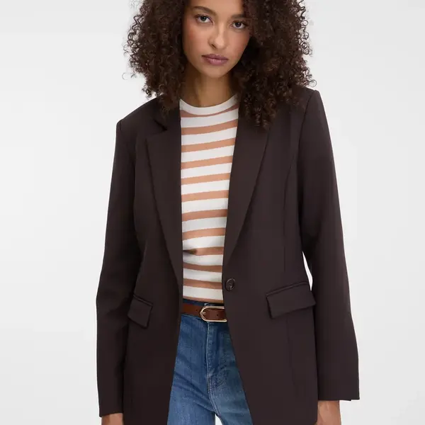 Dark brown women's blazer ORSAY - Women's