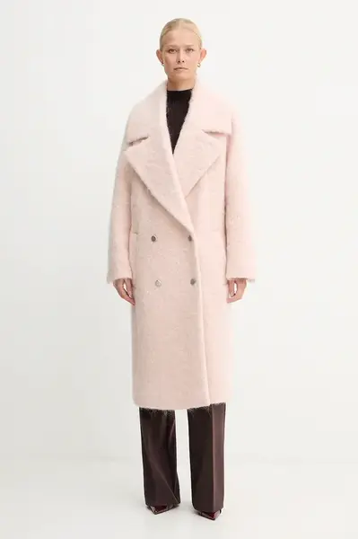 Kabát s prímesou vlny BOSS Crestin