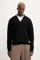 Svetr Hugo Blue pánský, černá barva, 50548853