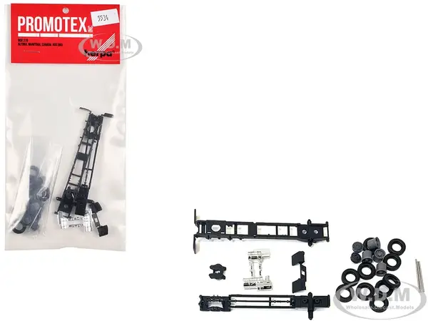 Long Chassis Kit for Mack Cabs 1/87 (HO) Plastic Model by Promotex