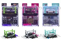 Model Kit 3 piece Car Set Release 77 Limited Edition to 9600 pieces Worldwide 1/64 Diecast Model Cars by M2 Machines