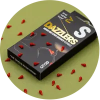 One more cast zarážky dazzlers blood red distance hook bead 30 ks - s