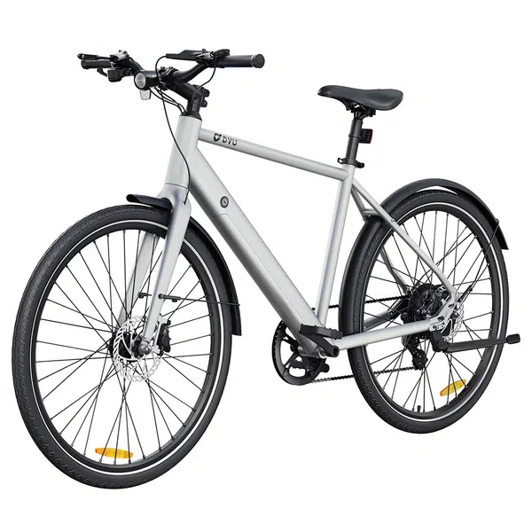 DYU Stroll 1 Electric Bike 250W 36V 9Ah Silver