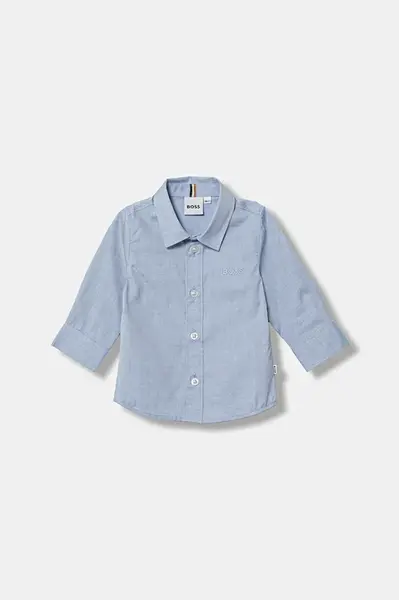 Dětská bavlněná košilka BOSS
