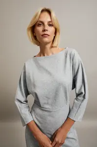 Marisse Women's Dress Z-Su-4518 Grey Mel