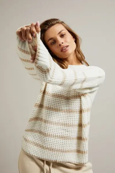 Marisse Women's Sweater Z-Sw-4543 Off White