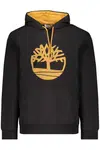 TIMBERLAND MEN&#39;S BLACK ZIP-UP SWEATSHIRT