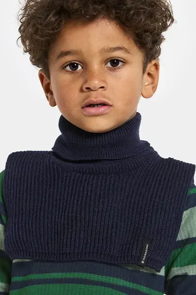 Dětský nákrčník Didriksons DELFINEN SCARF 2 tmavomodrá barva, 505996