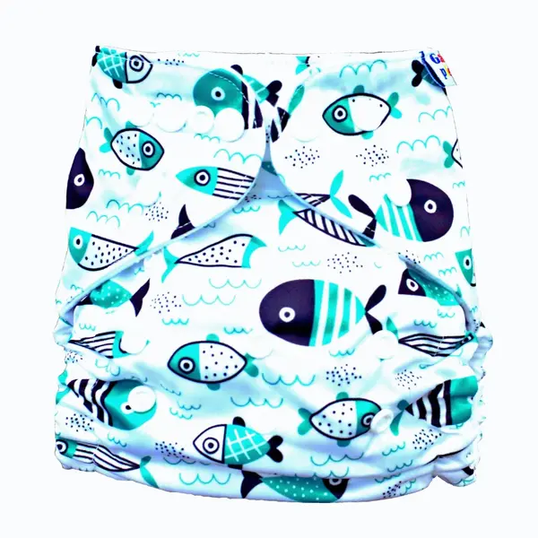 GaGa's pleny Látková plena AIO Fish