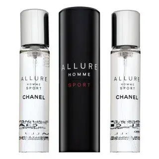 Chanel Allure Homme Sport - Refillable toaletná voda pre mužov 3 x 20 ml