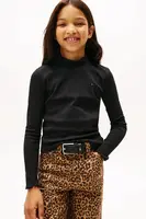 Detské bavlnené tričko s dlhým rukávom Tommy Hilfiger