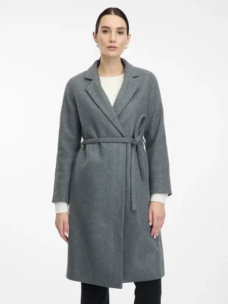 Grey women's coat ORSAY - Women's