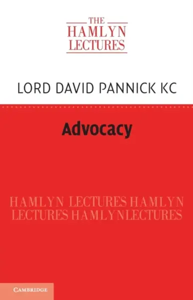 Advocacy - David  Pannick KC