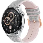 BStrap Glitter remienok na Samsung Galaxy Watch Active 2 40/44mm, silver