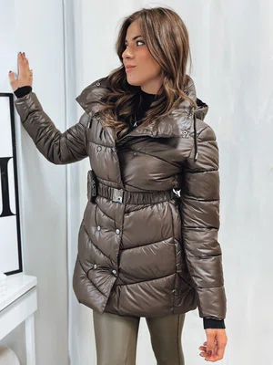 Dámská zimní bunda BLOOM Barva kamelová DSTREET