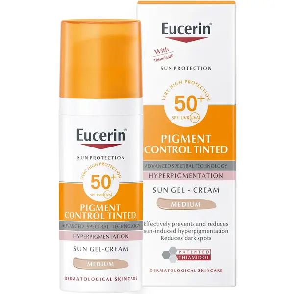Eucerin SUN Emulzia PIGMENT CONTROL (stredne tmavá) SPF 50+