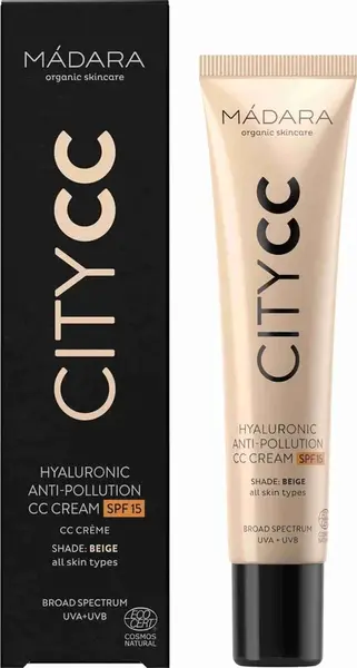MÁDARA CITY CC Krém SPF15 Beige, 40 ml